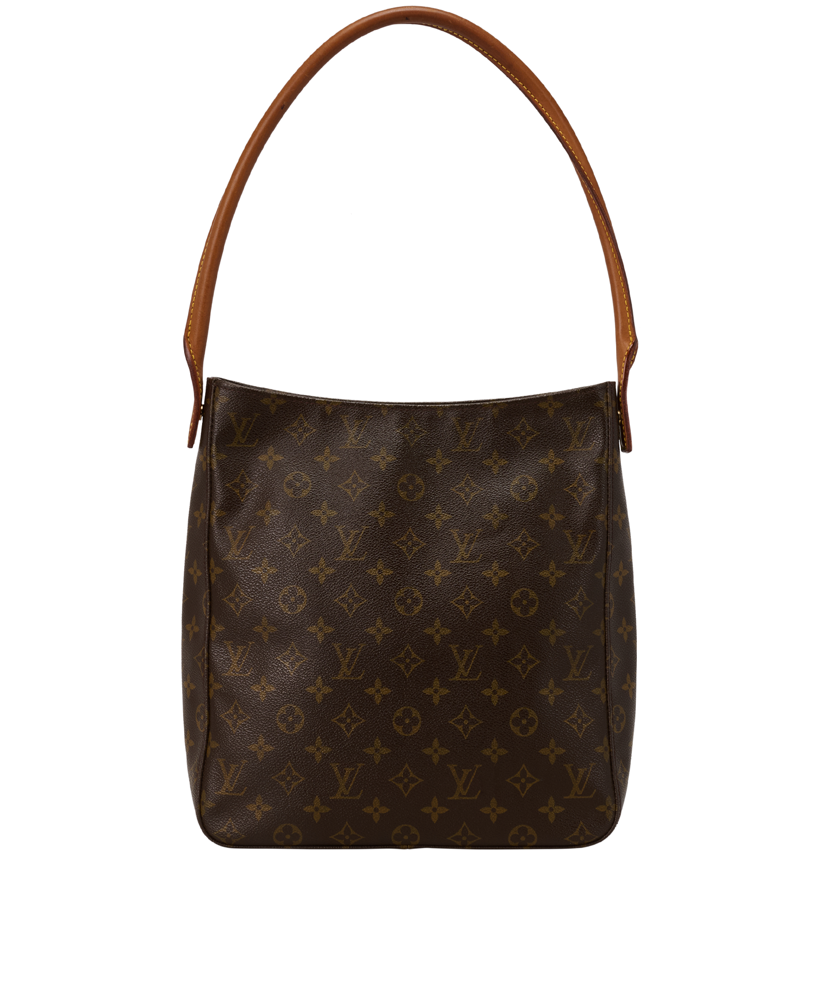 Looping GM, &pound;450, Handbags, Brown/Tan, Canvas, Back view